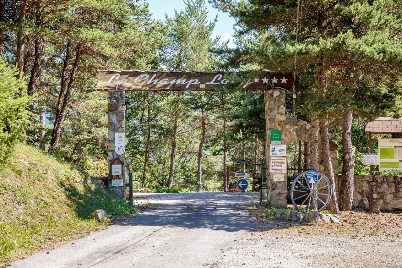 Отель Camping Le Champ Long La Salle-en-Beaumont Экстерьер фото